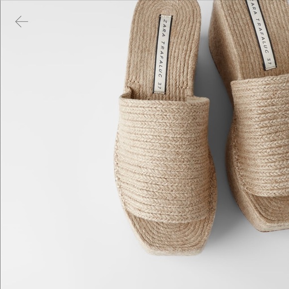 jute platform wedges